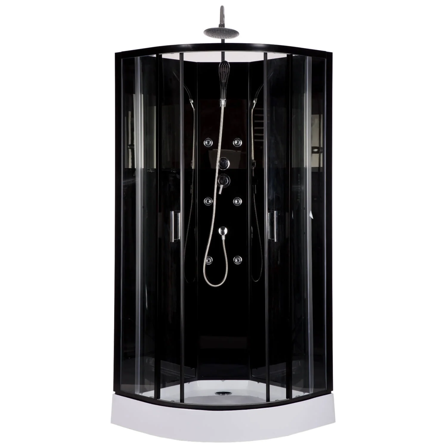 Harma Black Onyx dušikabiin 85×85×230 cm