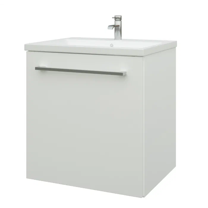 Harma Scandic allaskaappi valkoisena 51×52 cm — kuva 2