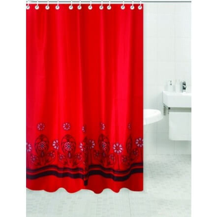 Shower Curtain 180X200Cm Rv, 100% Polyester