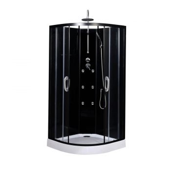 Dušikabiin Harma, DK0P3 90x90x237cm, madal alus (4 pakki)