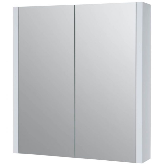 Mirror Cabinet Harma Serena 600X120X650Mm, White